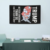 5Gよりもトランプの方がカバレッジが良い今、私たちを聞くことができる 横断幕 (トレードショー)