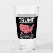 5Gよりもトランプの方が良いカバレッジを聞こえるか？ タンブラーグラス (正面)