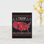 5gよりトランプのクリスマスカバーより良い彼 カード (黄色い花)