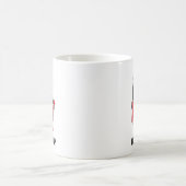 5gより良いカバレッジを切り取る コーヒーマグカップ (中央)