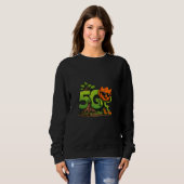 5G Green Growth Eco Mascot Women’s Sweatshirt スウェットシャツ (正面フル)