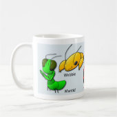 5HappyBugs コーヒーマグカップ (左)
