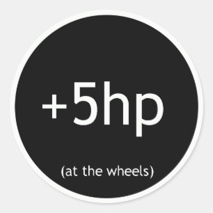 +5HP ラウンドシール