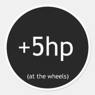 +5HP ラウンドシール