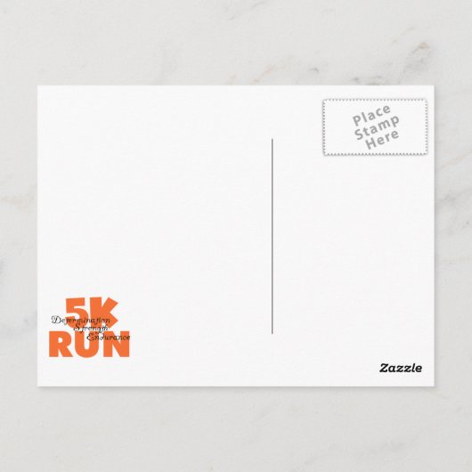 5Kオレン走ジ ポストカード (裏面)