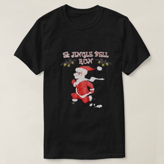 5kジンルベル走スクリスマス、クリスマスギフトセット、Ch Tシャツ (デザイン正面)