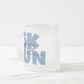 5Kブ走ルー フロストグラスマグカップ (正面左)