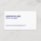 5Kマラソランニングン |フィットネスイベント 名刺 (裏面)