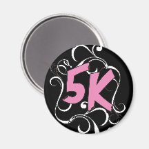 5kランナーまたはウォーカー磁石
