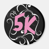 5kランナーまたはウォーカー磁石 マグネット (正面)