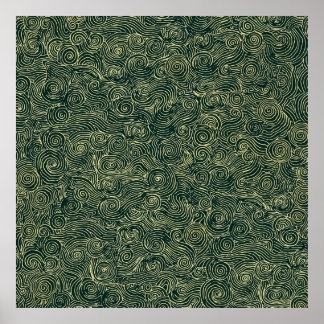 5K伝統的デザイン中国の背景ウォールアート ポスター