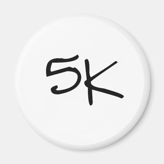 5K マグネット (正面)
