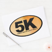 5K 楕円形シール (封筒)