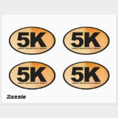 5K 楕円形シール (シート)