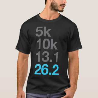 5k 10k 131 262マラソンランニング tシャツ