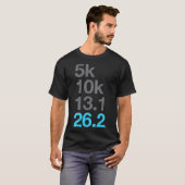 5k 10k 131 262マラソンランニング tシャツ (正面フル)
