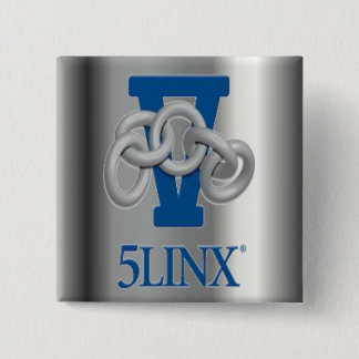 5LINX銀製のロゴPin 缶バッジ