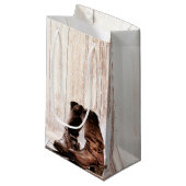 5lx3wx8.5h小さな抱き枕ブーツ国の田舎風 スモールペーパーバッグ (正面アングル)