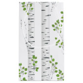 5lx3wx8.5h小型抱き枕シカDoe Buck Woodland H スモールペーパーバッグ (裏面)