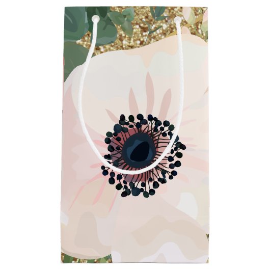 5lx3wx8.5h小型抱き枕幾何学的ガーデンバラ スモールペーパーバッグ (正面)