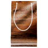 5lx3wx8.5h小抱き枕カウボーイブーツバーンウッドR スモールペーパーバッグ (正面)