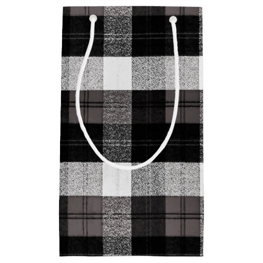 5lx3wx8.5h小抱き枕クリスマスバッバロープリッドブラック スモールペーパーバッグ (正面)