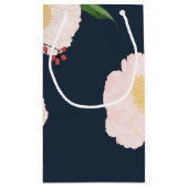 5lx3wx8.5h小抱き枕ベビーピンクCosmos on Navy スモールペーパーバッグ (裏面)