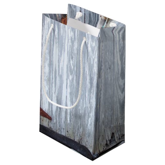 5lx3wx8.5h小抱き枕ホワイトウォッシュウッドバーンドー スモールペーパーバッグ (裏面アングル)