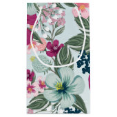 5lx3wx8.5h小抱き枕熱帯花オンブルー スモールペーパーバッグ (裏面)