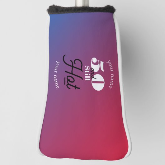 5Oとまだ熱 ゴルフヘッドカバー (回転90)