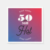 5Oとまだ熱 スタンダードカクテルナプキン (正面)