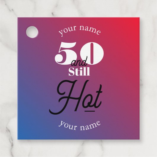 5Oとまだ熱 フェイバータグ (正面)