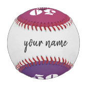 5Oとまだ熱 野球ボール (裏面)