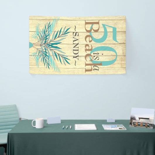 5Oはビーチ50番目のビーチ沿岸誕生日Ba 横断幕 (トレードショー)