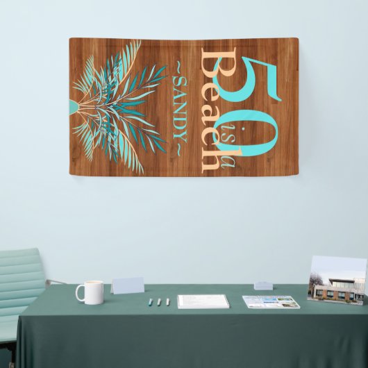 5Oはビーチ50番目のビーチ沿岸誕生日Ba 横断幕 (トレードショー)