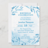 5OTHバースデーパーティーお祝い 招待状 (正面)