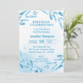 5OTHバースデーパーティーお祝い 招待状 (スタンド正面)