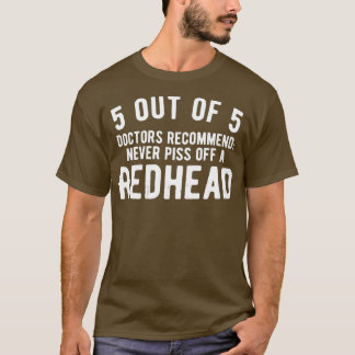 5outof5doctorrecommenedhead tシャツ
