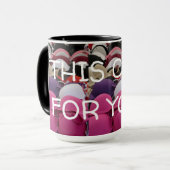 ! 5ozブラのバイユーこれあなたのためのコップZazz_it著マグ マグカップ (正面左)