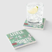 5P.リトル5ポイント、アトランタ、ジョージア、コースター ストーンコースター (横)