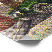 5thおよびメイン通りコーナーからのウエスタンビュー ポスター (角)