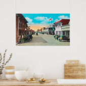 5thおよびメイン通りコーナーからのウエスタンビュー ポスター (キッチン)