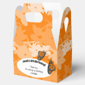 5thバースデーパーティーオレンジ(昆虫)オオカバマダラ、モナークバタフライ フェイバーボックス (オープン)