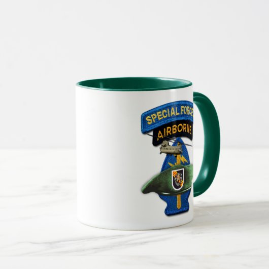 5th特殊部隊SF SFG退役軍人Vets マグカップ (正面右)