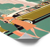 5th Avenue New YorkミニマリストVintageポスターアート ポスター (角)