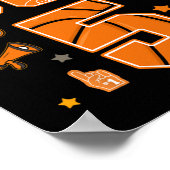 5th Birthday Boy 5 Yr Sketll Party Five Years Old  ポスター (角)