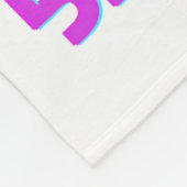 5th Birthday Cute Chibi Kpop Funny 5th Birthday フリースブランケット (角)