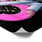 5th Birthday Girl Martial Arts Party Taekwondo Kar ポスター (角)