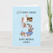 5th Birthday Photo Card カード (正面)