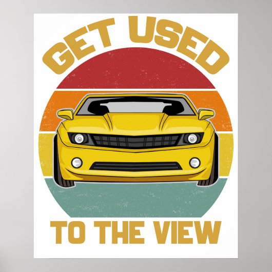 5th Gen Chevy Camaro SS RS ポスター (正面)